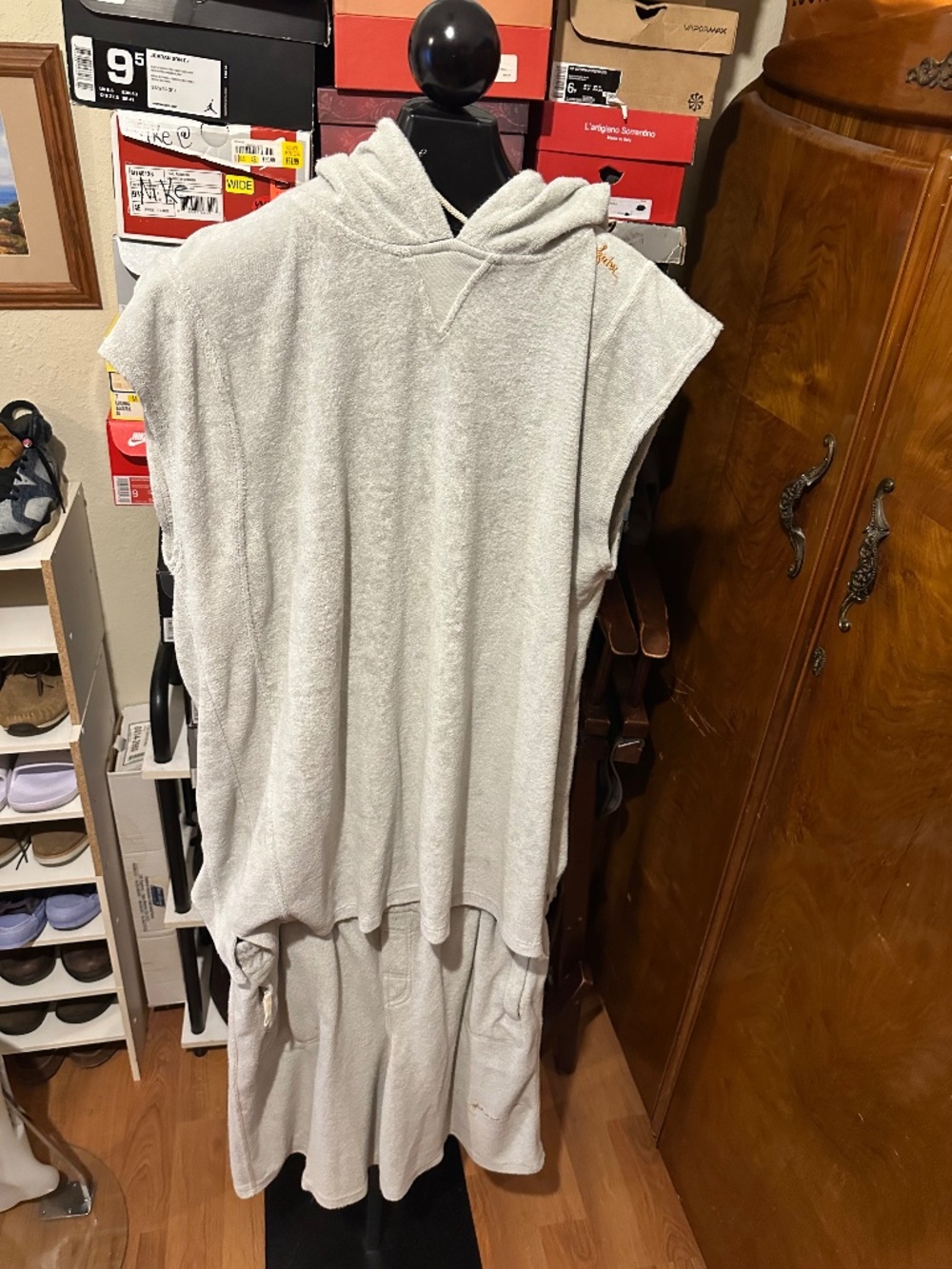 Platinum Fubu Hooded Top & Bottom Shorts Set